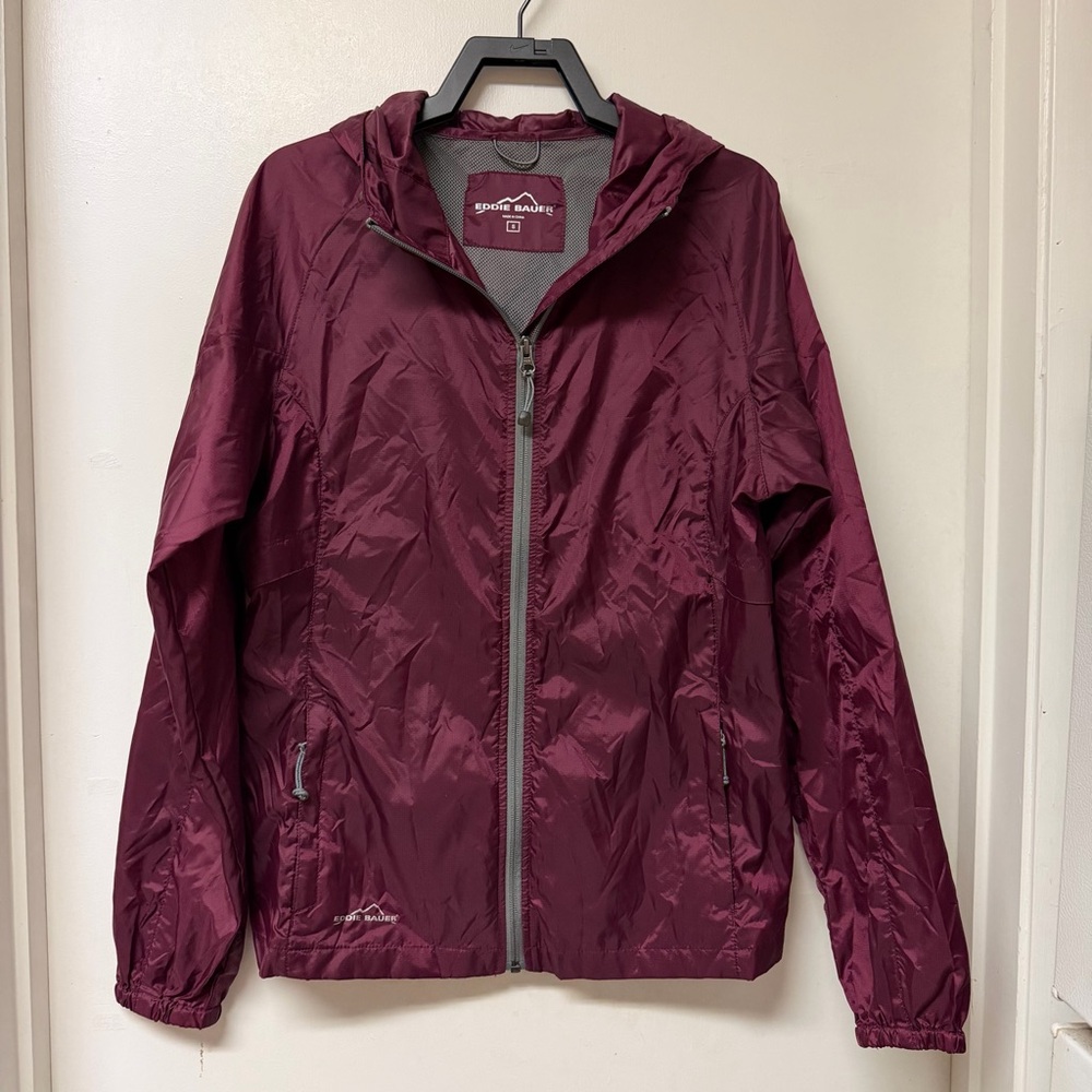 Eddie Bauer Women's Hooded Windbreaker Jacket